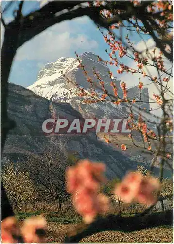 Cartes postales moderne La dent de Crolles (2066 m) au printemps