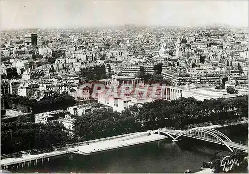 Cartes postales moderne Paris et ses Merveilles Panorama sur Paris pris de la Tour Eiffel