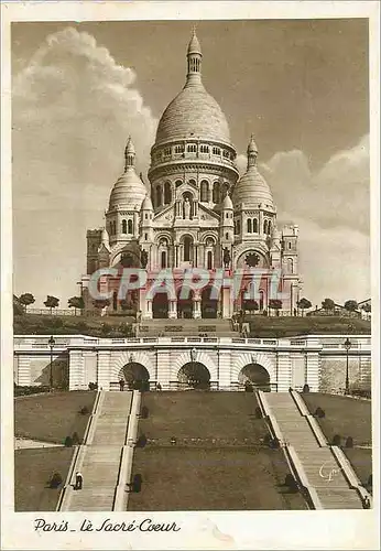 Cartes postales moderne Paris le Sacre Coeur