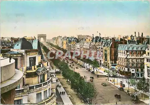 Cartes postales moderne Paris Avenue des Champs Elysees