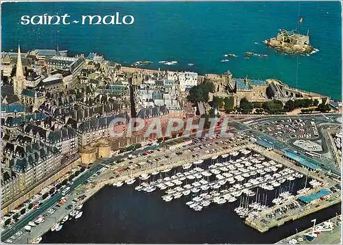 Cartes postales moderne Couleurs de Bretagne la Cote d'Emeraude Saint Malo Cite Corsaire