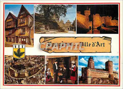 Cartes postales moderne Fougeres (Ille et vilaine)