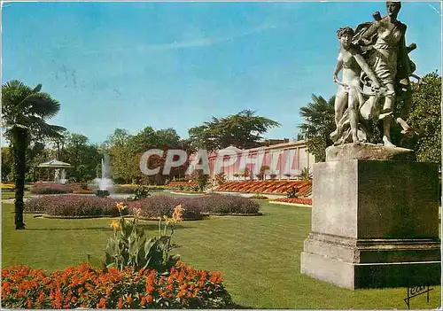 Cartes postales moderne La Bretagne Rennes le jardin duThabor