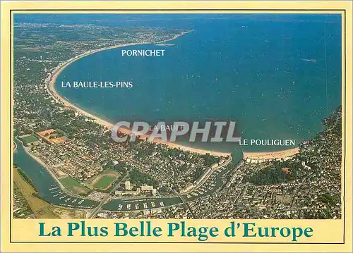 Cartes postales moderne Couleurs sde Bretagne La Cote d'Amour La Plus belle plage d'Europe