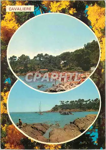 Cartes postales moderne Cavaliere le Layet la Plage les Rochers