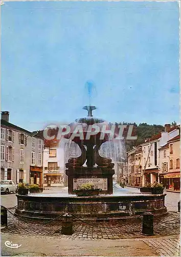 Moderne Karte Remiremont la Fontaine du Dauphin Place de la Courtine