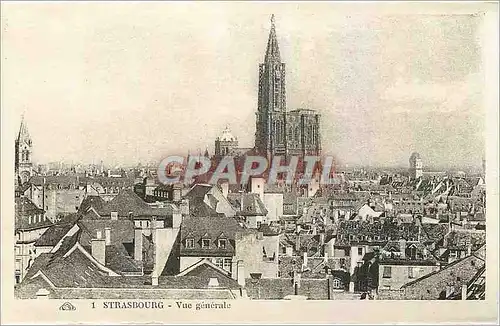 Cartes postales moderne Strasbourg Vue generale