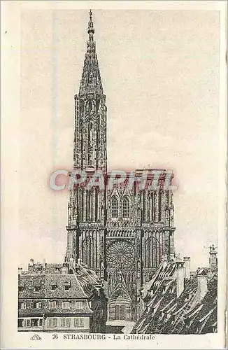 Cartes postales moderne Strasbourg La Cathedrale