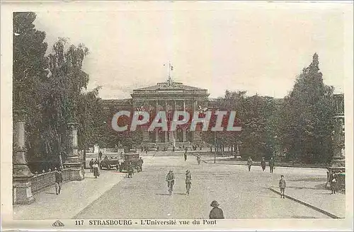 Cartes postales moderne Strasbourg L'Unuversite vue du Pont