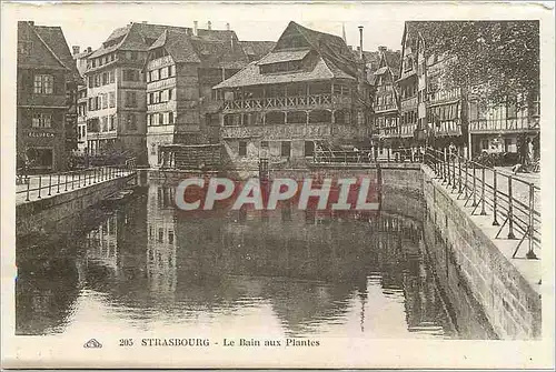 Cartes postales moderne Strasbourg La Bain aux Plantes