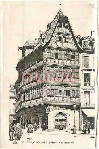 Cartes postales moderne Strasbourg Maison Kammerzell