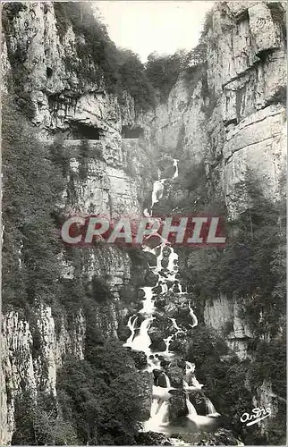 Moderne Karte Les Belles Alpes Francaises Le Vercors les Grands Goulets Cascade de la Vernaison