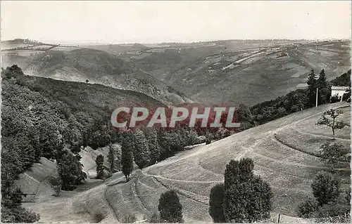 Cartes postales moderne Le Sidobre vue d'ensemble prise de la Crouzette