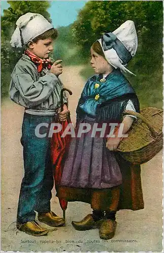 Cartes postales moderne La Normandie Pittoresque Enfants Folklore