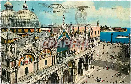 Cartes postales moderne Venezia La petit place et l'ile de St George