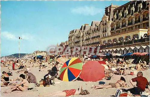 Cartes postales moderne Cabourg La plage a Maree basse