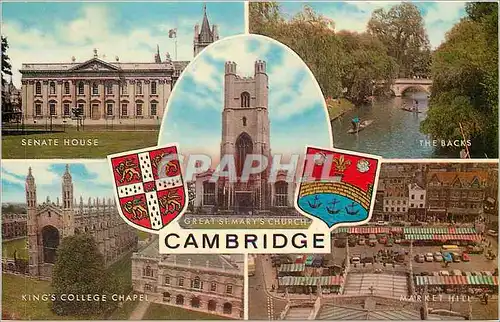 Cartes postales moderne Cambridge