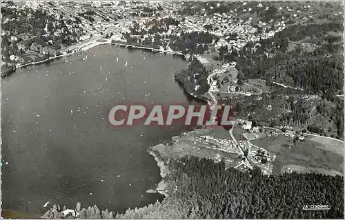 Cartes postales moderne Gerardmer (Vosges) le Lac et la ville vus d'avion