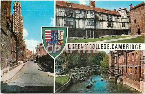Cartes postales moderne Queens 'College Cambridge