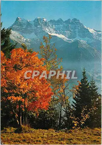 Cartes postales moderne Les Dents du Midi