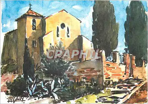 Cartes postales moderne Bormes les Mimosas la Chapelle St Francaois
