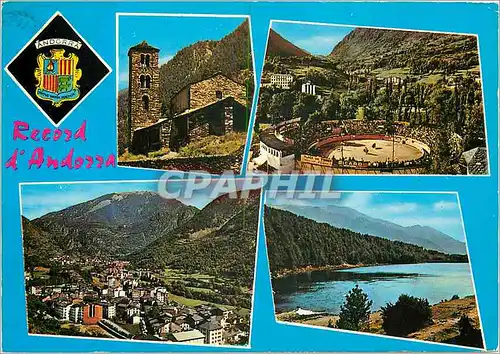 Cartes postales moderne Valls d'Andorra Canillo Chapelle Romane Xe s de St Jean de Caselles (alt 1560m)