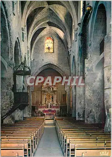 Cartes postales moderne Reflets de la Cote d'Azur Grasse (A Mmes) L'interieur de la cathedrale Notre Dame du XIIe s