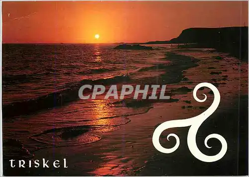 Cartes postales moderne Bretagne Pittoresque Triskel