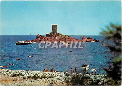 Cartes postales moderne La Corniche d'Or Le Dramont l'Ile d'Or