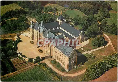 Moderne Karte Plouharnel (Morbihan) Abbaye des Benedictines Saint Michel de Kergonan