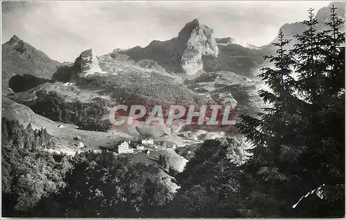 Moderne Karte Toute la France Pau (B P) Gourette (B P)vu de la route du Col d'Aubisque