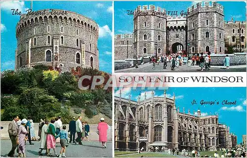 Moderne Karte Souvenir of Windsor