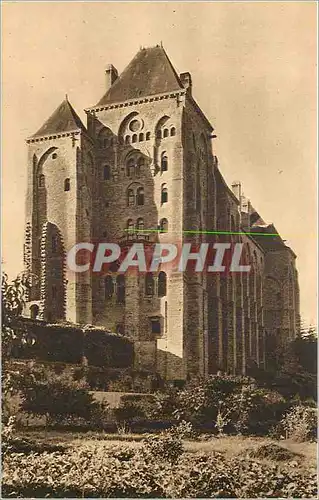 Cartes postales La Facade Est de l'Abbaye Saint Pierre de Solesmes