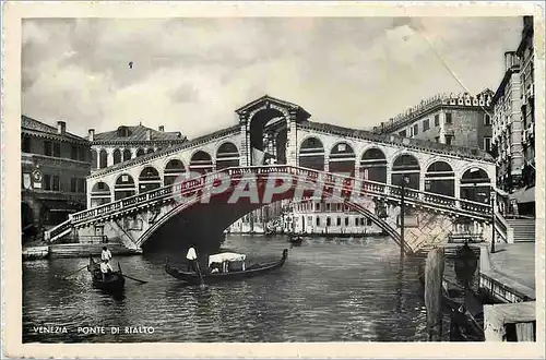 Cartes postales moderne Venezia Ponte du Rialto