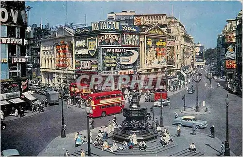 Moderne Karte Piccadilly Circus London