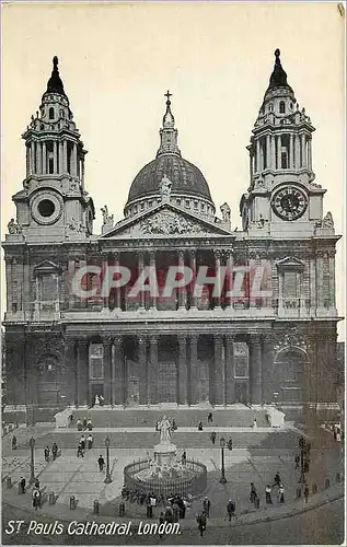 Moderne Karte St Pauls Cathedral London