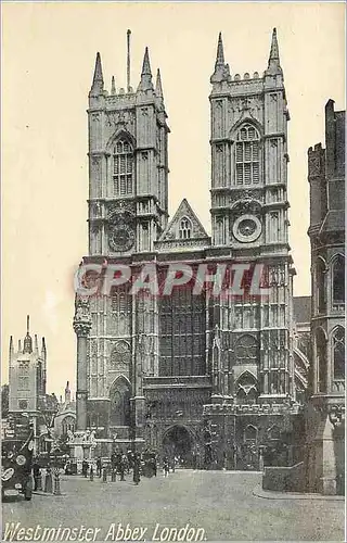 Moderne Karte Westminster Abbey London