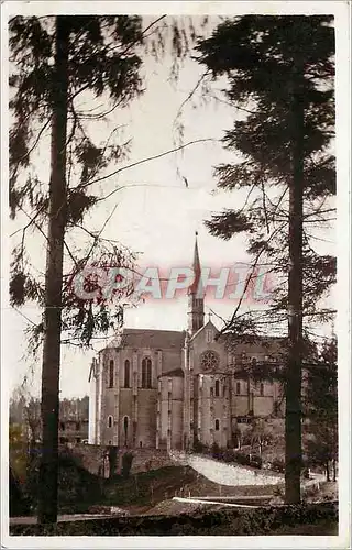 Cartes postales moderne Monastere de la Pierrre qui Vire vue Prises du Pont de Bois