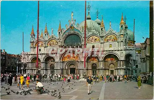 Cartes postales moderne Venezia Eglise de St Marco