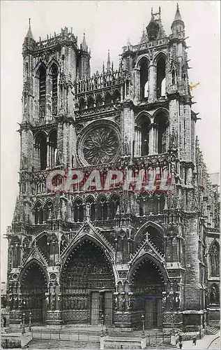 Moderne Karte Amiens Somme La Cathedrale