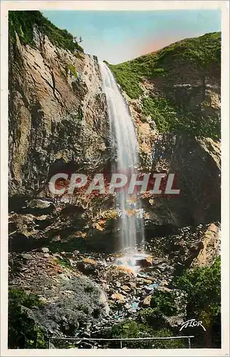 Moderne Karte Le Mont Dore La grande Cascade