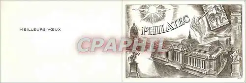 Cartes postales moderne Meilleurs V�ux Philatec Decaris
