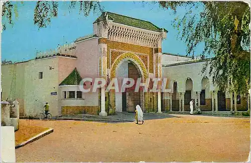 Cartes postales moderne Entree du Palais de Sa majeste le Sultan du Maroc a Casablanca