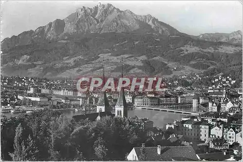 Cartes postales moderne Luzern Mit Pilarus