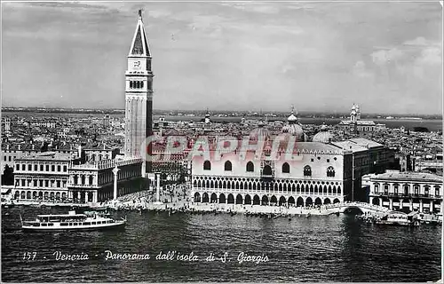 Moderne Karte Venezia Panorama dall isola di S Giorgio