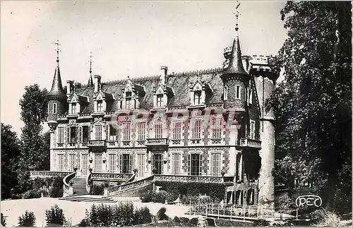 Moderne Karte Saint Florent sur cher Le chateau l'Hotel de Ville