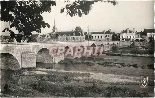 Moderne Karte Selles sur Cher (L C) Pont le Cher generale