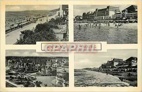 Moderne Karte Souvenir de Cabourg