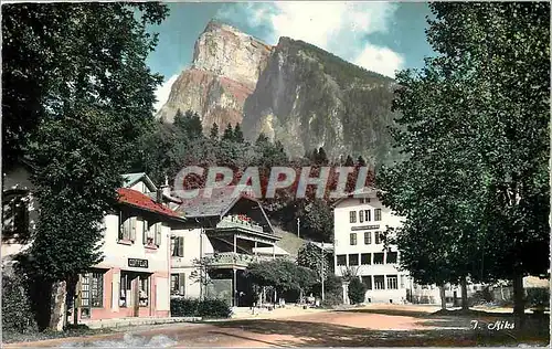 Moderne Karte Samoens (Haute Savoie) Le Criou (2207 m)les glacier Hotels