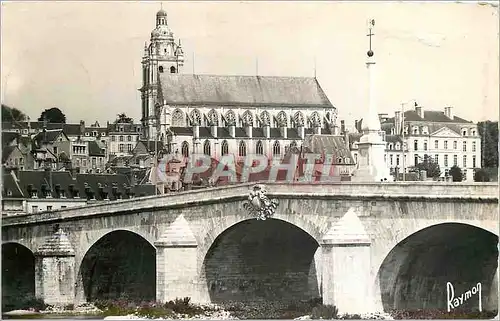 Cartes postales moderne Images de France Blois (L et C) La Cathedrale